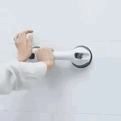 Gray helmet for bikers